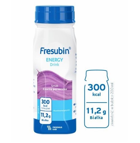 Fresubin Energy Drink 200ml schwarze Johannisbeere